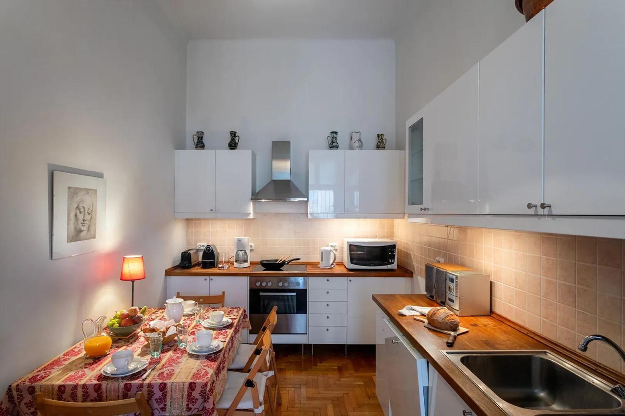 Spacious In Centre With Fireplace Apartament *